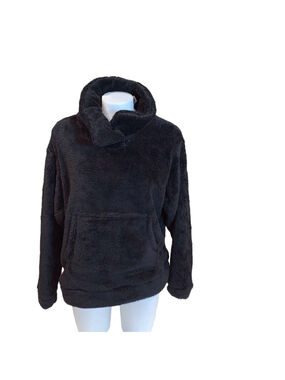 Nicole Miller Sport teddy pullover black,size xl